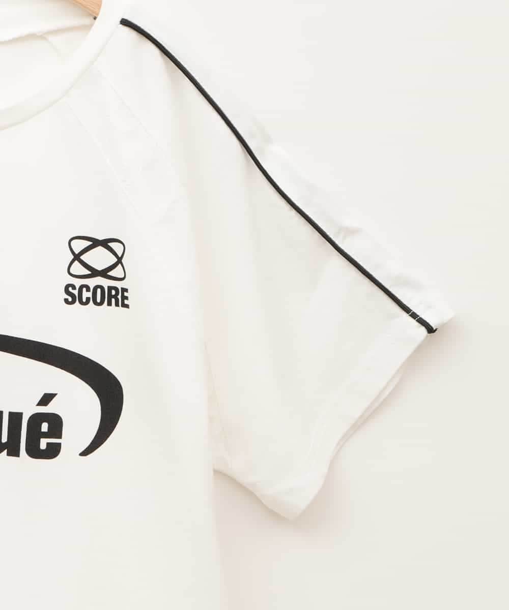 KJKFB41034 a.v.v KIDS(アー・ヴェ・ヴェ) [140-150]レースキリカエゲーミングＴシャツ ホワイト