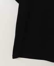 KJKFB49029 a.v.v KIDS(アー・ヴェ・ヴェ) [140-150]ソデレースアップＴシャツ ブラック