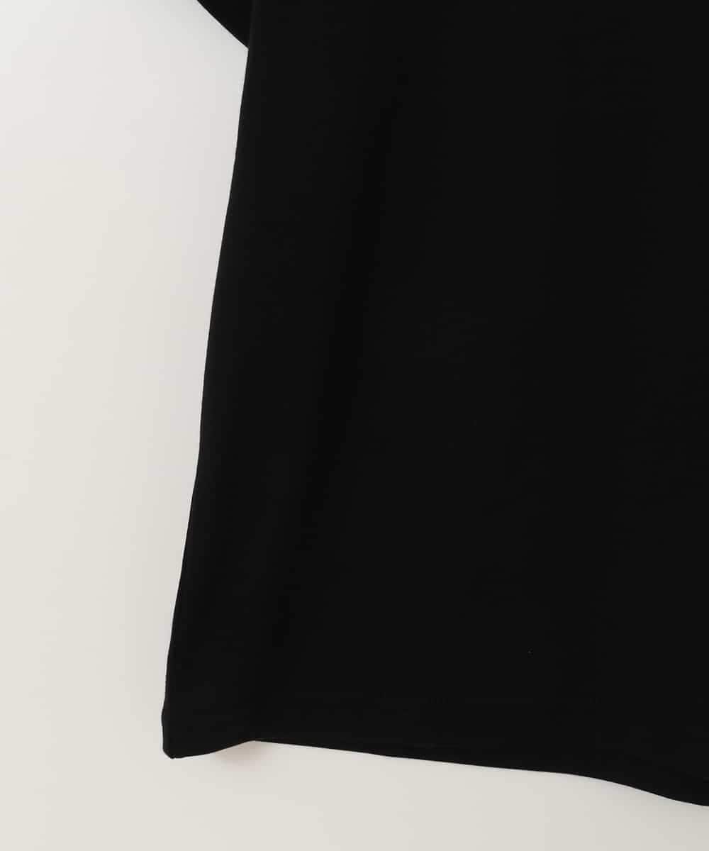 KJKFB49029 a.v.v KIDS(アー・ヴェ・ヴェ) [140-150]ソデレースアップＴシャツ ブラック