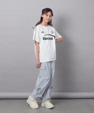 KJKFC41039 a.v.v KIDS(アー・ヴェ・ヴェ) [160]レースキリカエゲーミングＴシャツ ホワイト