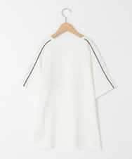 KJKFC41039 a.v.v KIDS(アー・ヴェ・ヴェ) 【毛玉になりにくい/安心の綿100％】[160]レースキリカエゲーミングＴシャツ ホワイト