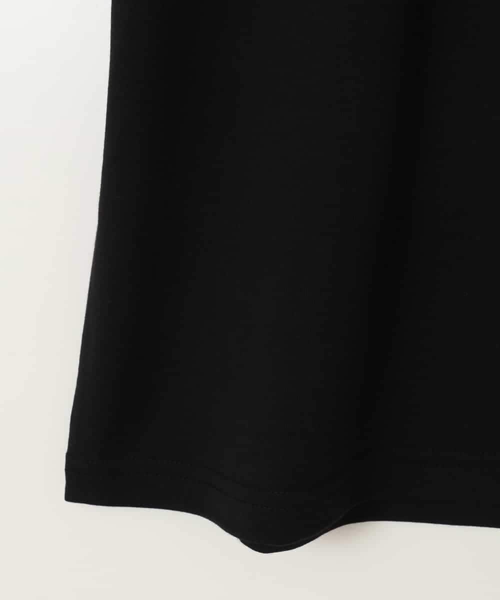 KJKFC49034 a.v.v KIDS(アー・ヴェ・ヴェ) [160]ソデレースアップＴシャツ ブラック
