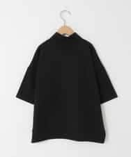 KJKFC53044 a.v.v KIDS(アー・ヴェ・ヴェ) 【毛玉になりにくい/程よく伸びる】[160]ハーフジップロゴスウェット ブラック