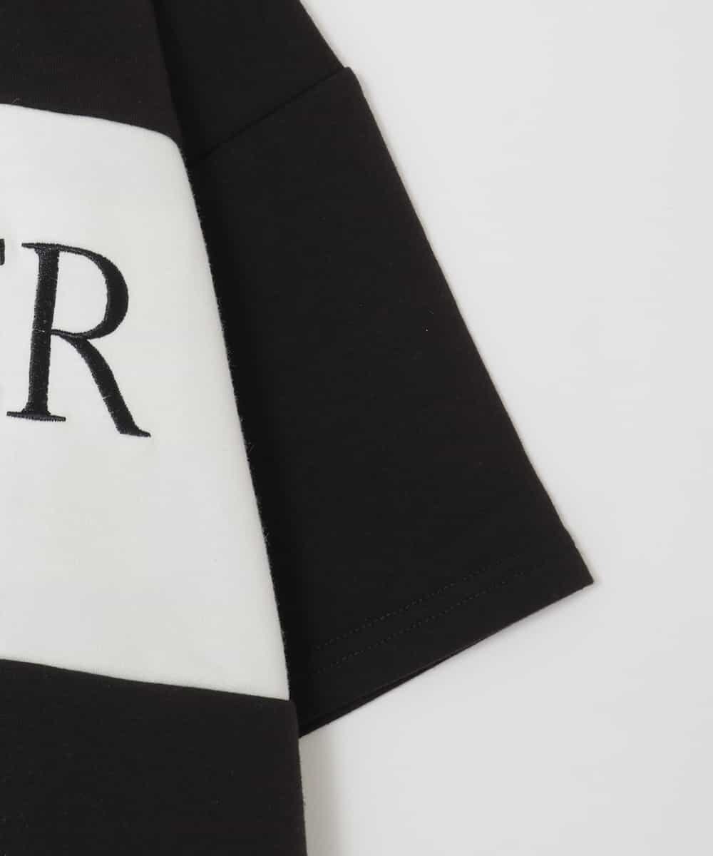 KJKFC53044 a.v.v KIDS(アー・ヴェ・ヴェ) 【毛玉になりにくい/程よく伸びる】[160]ハーフジップロゴスウェット ブラック