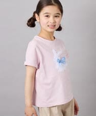 KJKFD41021 a.v.v KIDS(アー・ヴェ・ヴェ) [110-150]モチーフアソートTシャツ ピンク