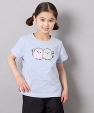 KJKFD41021 a.v.v KIDS(アー・ヴェ・ヴェ) [110-150]モチーフアソートTシャツ ライトブルー