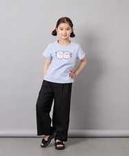 KJKFD41021 a.v.v KIDS(アー・ヴェ・ヴェ) [110-150]モチーフアソートTシャツ ライトブルー