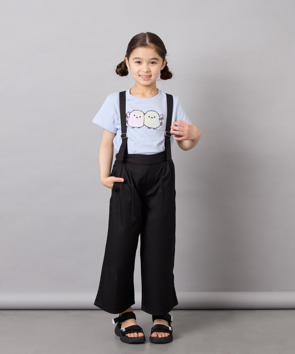 KJKFD41021 a.v.v KIDS(アー・ヴェ・ヴェ) [110-150]モチーフアソートTシャツ ライトブルー