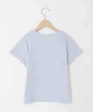 KJKFD41021 a.v.v KIDS(アー・ヴェ・ヴェ) [110-150]【接触冷感/綿100％】モチーフアソートTシャツ ライトブルー