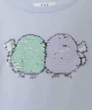 KJKFD41021 a.v.v KIDS(アー・ヴェ・ヴェ) [110-150]【接触冷感/綿100％】モチーフアソートTシャツ ライトブルー