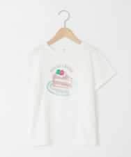 KJKFD41021 a.v.v KIDS(アー・ヴェ・ヴェ) [110-150]【接触冷感/綿100％】モチーフアソートTシャツ ホワイト