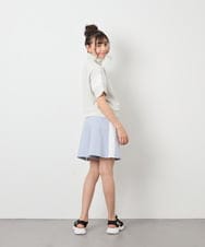 KJKFD46039 a.v.v KIDS(アー・ヴェ・ヴェ) [120-160]ハーフジップロゴスウェット ライトグレー