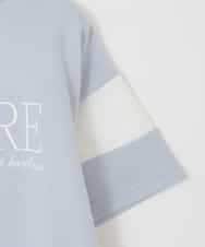 KJKFD46039 a.v.v KIDS(アー・ヴェ・ヴェ) [120-160]ハーフジップロゴスウェット ライトブルー