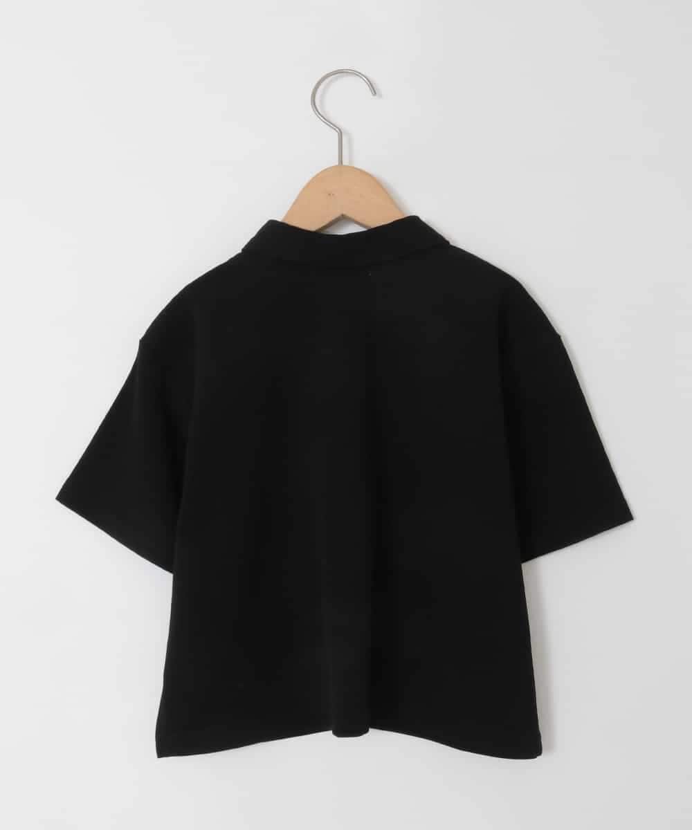 130-160]ネクタイ付きクロップドトップス(カットソー・Tシャツ