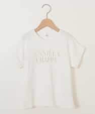 KJKFJ32016 a.v.v KIDS(アー・ヴェ・ヴェ) [100-130]カフェモチーフプリントカットソー[WEB限定サイズ] ホワイト