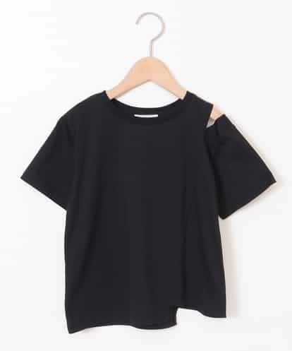 KJKFJ33019 a.v.v KIDS [100-130]アシンメトリーデザインカットソー[WEB限定サイズ]