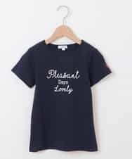 KJKFJ52016 a.v.v KIDS(アー・ヴェ・ヴェ) [100-130]ロゴ半袖Ｔシャツ[WEB限定サイズ] ネイビー