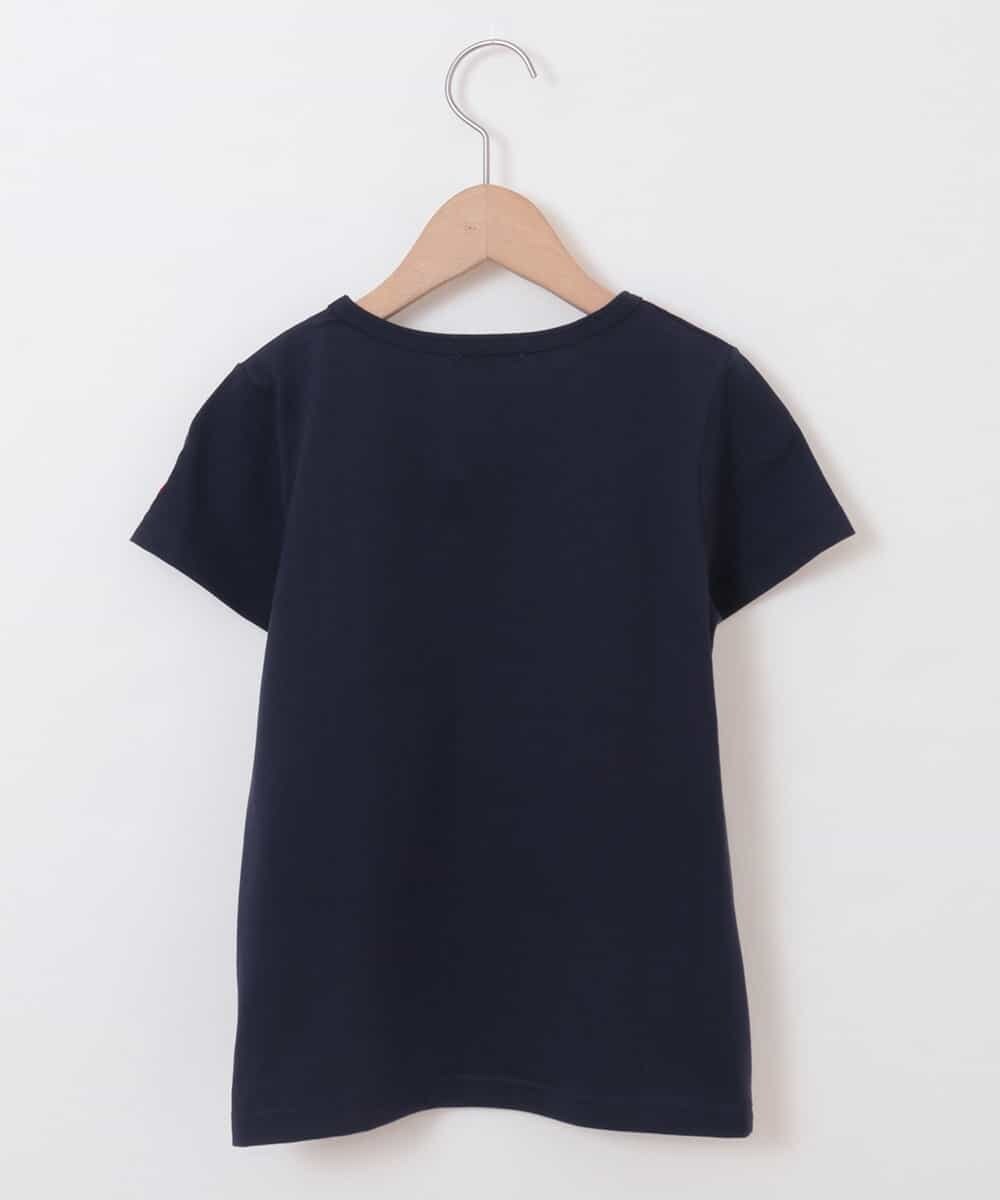 KJKFJ52016 a.v.v KIDS(アー・ヴェ・ヴェ) [100-130]ロゴ半袖Ｔシャツ[WEB限定サイズ] ネイビー