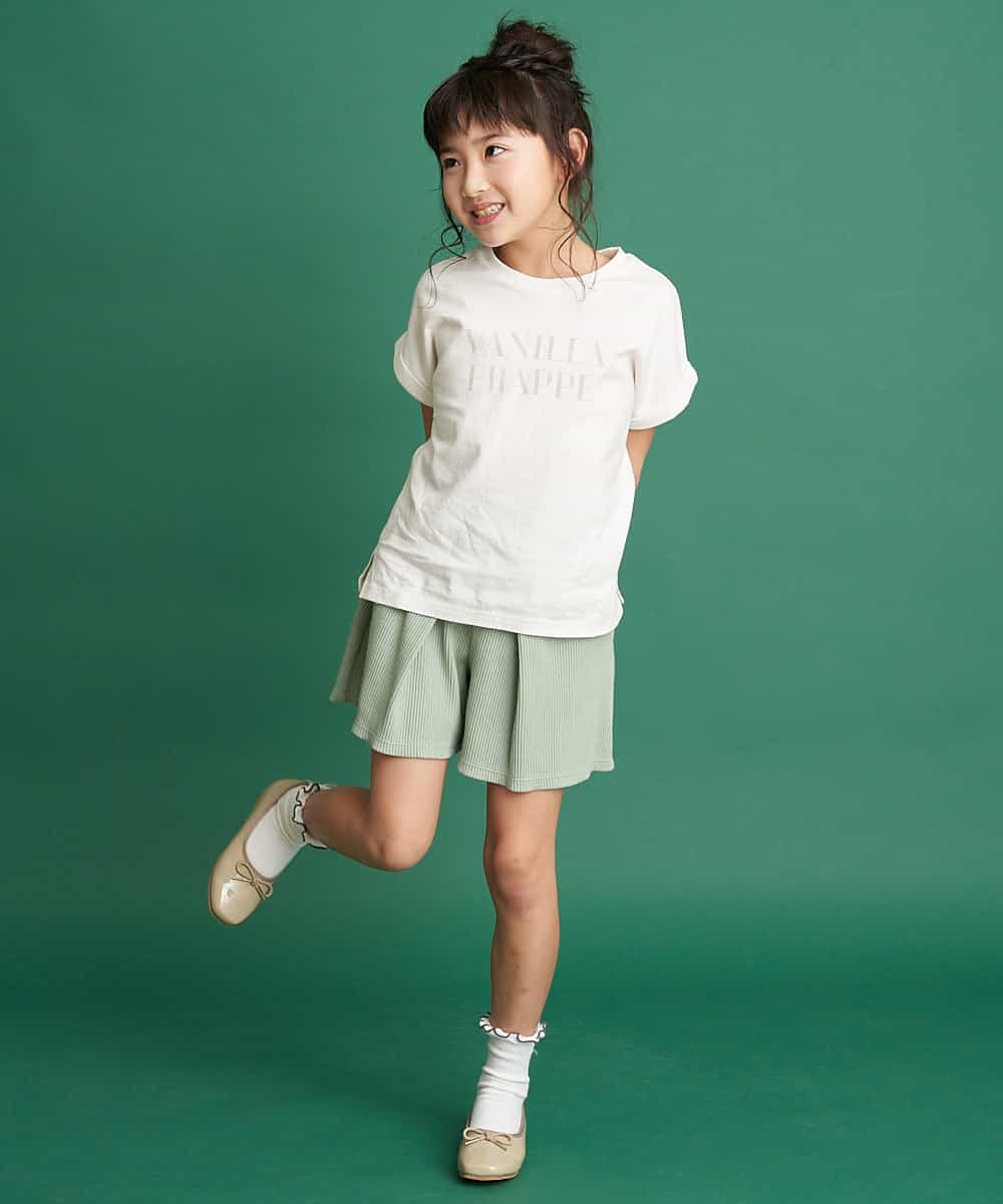KJKFK32019 a.v.v KIDS(アー・ヴェ・ヴェ) [140-150]カフェモチーフプリントカットソー ピンク
