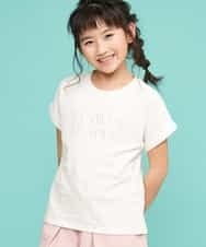 KJKFK32019 a.v.v KIDS(アー・ヴェ・ヴェ) [140-150]カフェモチーフプリントカットソー ホワイト