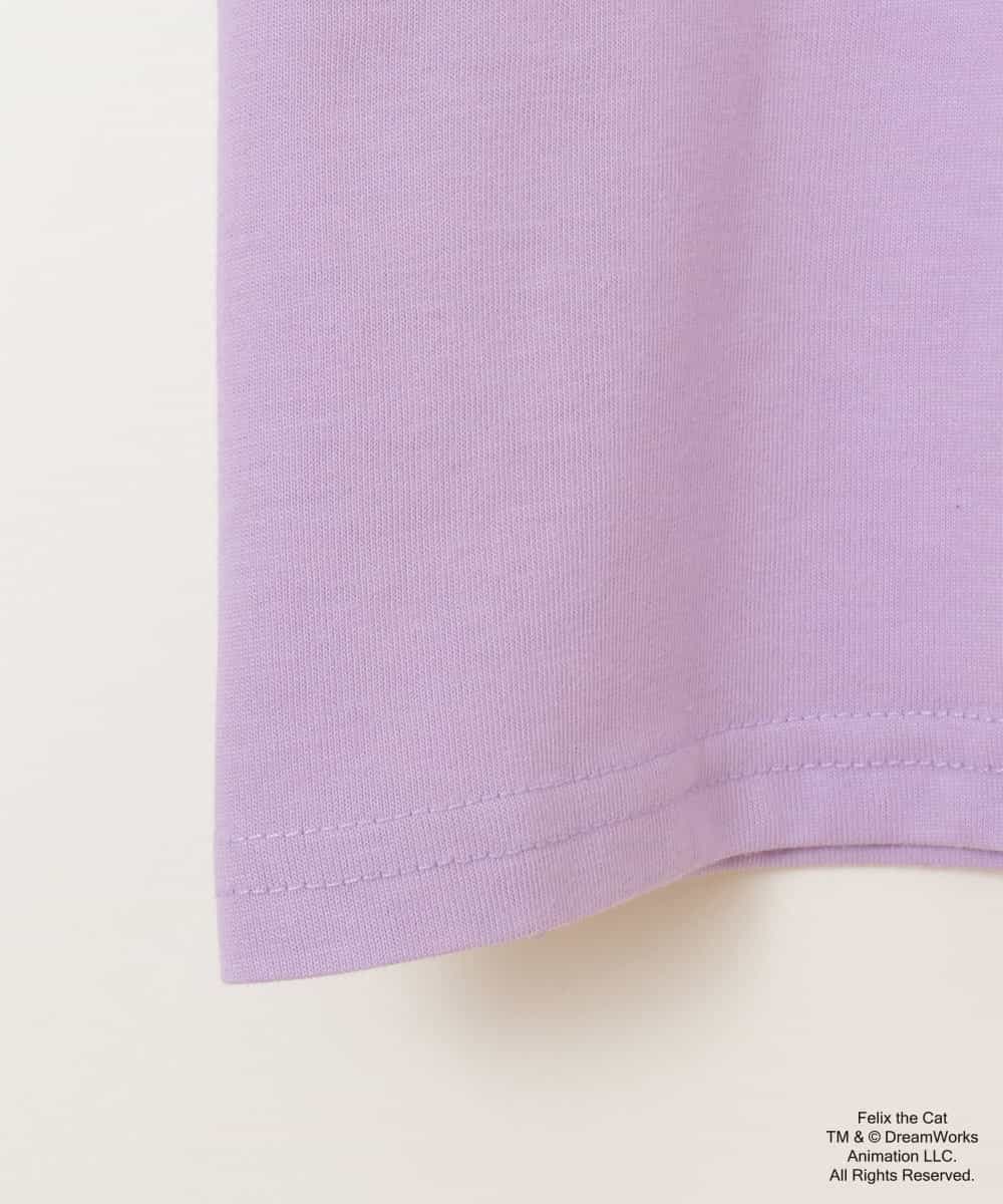 KJKFM85024 a.v.v KIDS(アー・ヴェ・ヴェ) [100-130]【数量限定】レトロキャラクターTシャツ[WEB限定サイズ] ラベンダー