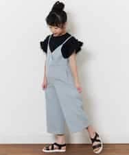 KJKFN33016 a.v.v KIDS(アー・ヴェ・ヴェ) [140-150]【プチプラ】フリルスリーブＴシャツ ミント