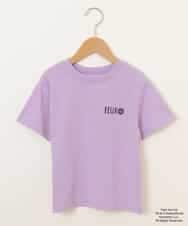 KJKFN85029 a.v.v KIDS(アー・ヴェ・ヴェ) [140-150]【数量限定】レトロキャラクターTシャツ ラベンダー