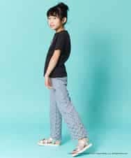 KJKFN85029 a.v.v KIDS(アー・ヴェ・ヴェ) [140-150]【数量限定】レトロキャラクターTシャツ ラベンダー