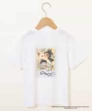 KJKFN85029 a.v.v KIDS(アー・ヴェ・ヴェ) [140-150]【数量限定】レトロキャラクターTシャツ ラベンダー