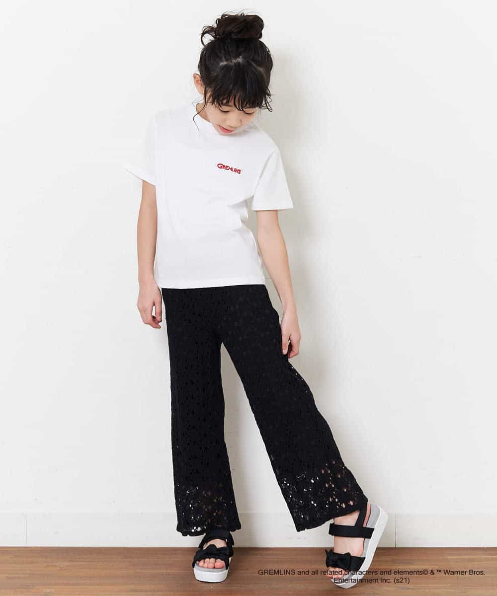 KJKFN85029 a.v.v KIDS(アー・ヴェ・ヴェ) [140-150]【数量限定】レトロキャラクターTシャツ ラベンダー