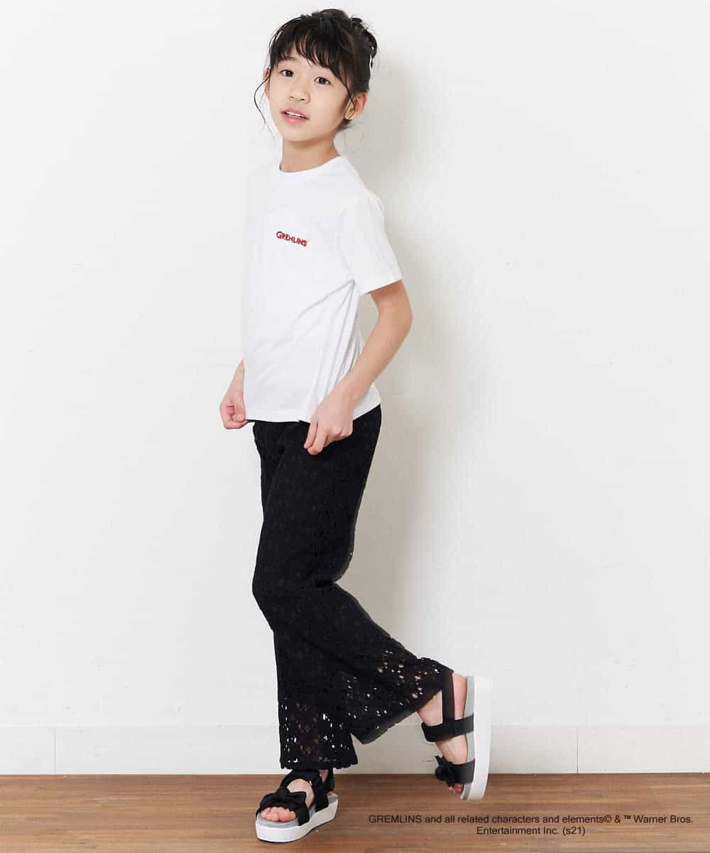 KJKFN85029 a.v.v KIDS(アー・ヴェ・ヴェ) [140-150]【数量限定】レトロキャラクターTシャツ ラベンダー