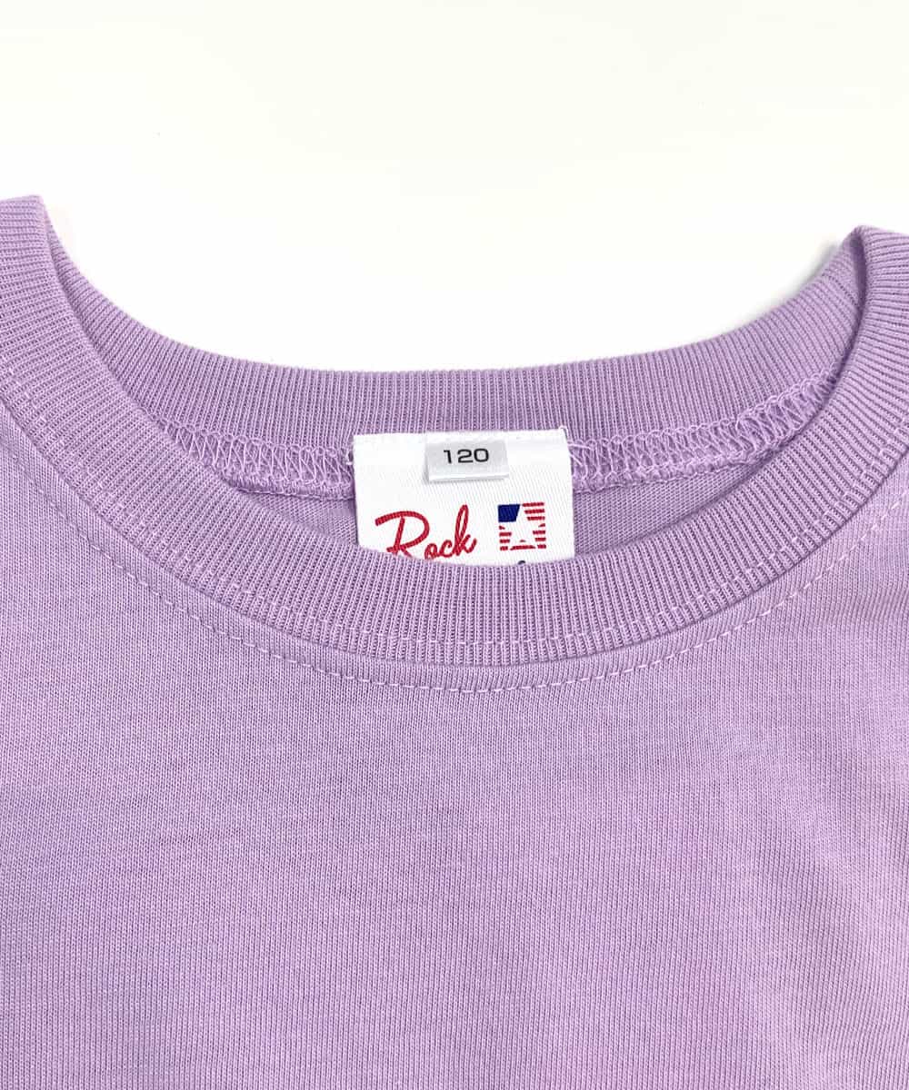 KJKFN85029 a.v.v KIDS(アー・ヴェ・ヴェ) [140-150]【数量限定】レトロキャラクターTシャツ ラベンダー