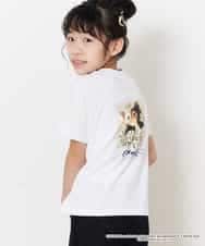 KJKFN85029 a.v.v KIDS(アー・ヴェ・ヴェ) [140-150]【数量限定】レトロキャラクターTシャツ アイボリー