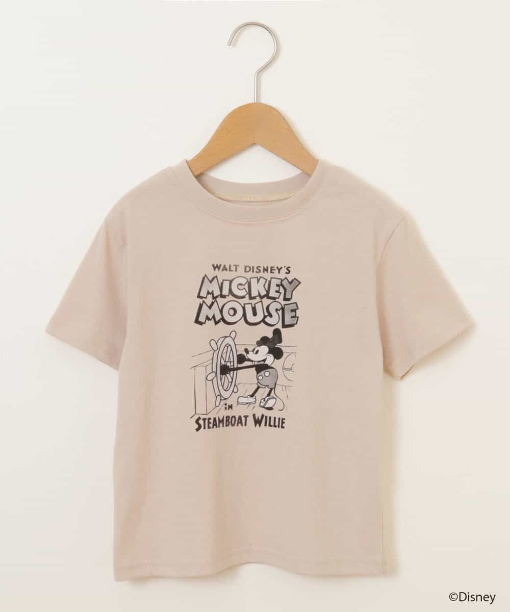 KJKFN85029 a.v.v KIDS(アー・ヴェ・ヴェ) [140-150]【数量限定】レトロキャラクターTシャツ ベージュ