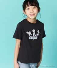 KJKFN85029 a.v.v KIDS(アー・ヴェ・ヴェ) [140-150]【数量限定】レトロキャラクターTシャツ ダークグレー