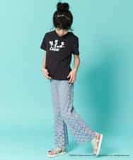 KJKFO85034 a.v.v KIDS(アー・ヴェ・ヴェ) [160]【数量限定】レトロキャラクターTシャツ[WEB限定サイズ] ラベンダー