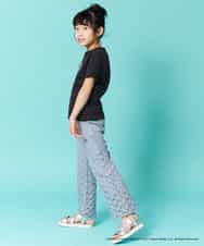 KJKFO85034 a.v.v KIDS(アー・ヴェ・ヴェ) [160]【数量限定】レトロキャラクターTシャツ[WEB限定サイズ] ラベンダー
