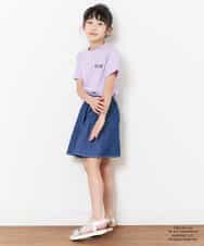 KJKFO85034 a.v.v KIDS(アー・ヴェ・ヴェ) [160]【数量限定】レトロキャラクターTシャツ[WEB限定サイズ] ラベンダー