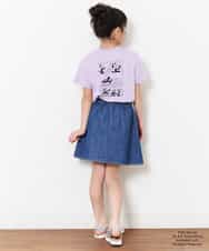 KJKFO85034 a.v.v KIDS(アー・ヴェ・ヴェ) [160]【数量限定】レトロキャラクターTシャツ[WEB限定サイズ] ラベンダー