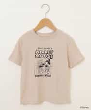 KJKFO85034 a.v.v KIDS(アー・ヴェ・ヴェ) [160]【数量限定】レトロキャラクターTシャツ[WEB限定サイズ] ベージュ