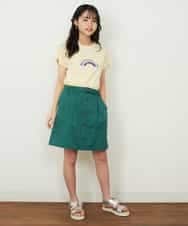 KJKFP54019 a.v.v KIDS(アー・ヴェ・ヴェ) [100-130]アイスタッチレモンコレクションTシャツ ピンク