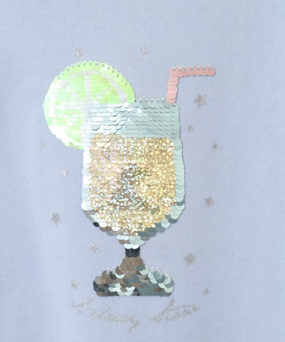 KJKFP54019 a.v.v KIDS(アー・ヴェ・ヴェ) [100-130]アイスタッチレモンコレクションTシャツ ピンク