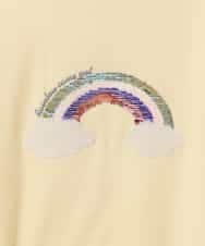 KJKFP54019 a.v.v KIDS(アー・ヴェ・ヴェ) [100-130]アイスタッチレモンコレクションTシャツ ライトイエロー