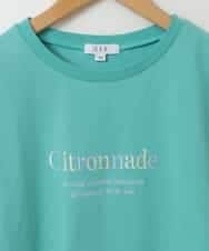 KJKFP54019 a.v.v KIDS(アー・ヴェ・ヴェ) [100-130]アイスタッチレモンコレクションTシャツ グリーン