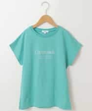 KJKFP54019 a.v.v KIDS(アー・ヴェ・ヴェ) [100-130]アイスタッチレモンコレクションTシャツ グリーン