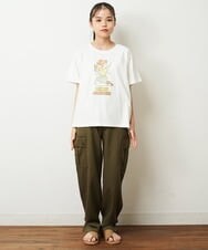 KJKFP84024 a.v.v KIDS(アー・ヴェ・ヴェ) [100-130]サンレモコラボプリントTシャツ ホワイト