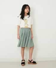 KJKFR84034 a.v.v KIDS(アー・ヴェ・ヴェ) [160]サンレモコラボプリントTシャツ ホワイト