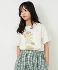 KJKFR84034 a.v.v KIDS(アー・ヴェ・ヴェ) [160]サンレモコラボプリントTシャツ ホワイト