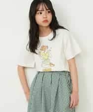 KJKFR84034 a.v.v KIDS(アー・ヴェ・ヴェ) [160]サンレモコラボプリントTシャツ ホワイト