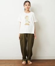 KJKFR84034 a.v.v KIDS(アー・ヴェ・ヴェ) [160]サンレモコラボプリントTシャツ ホワイト